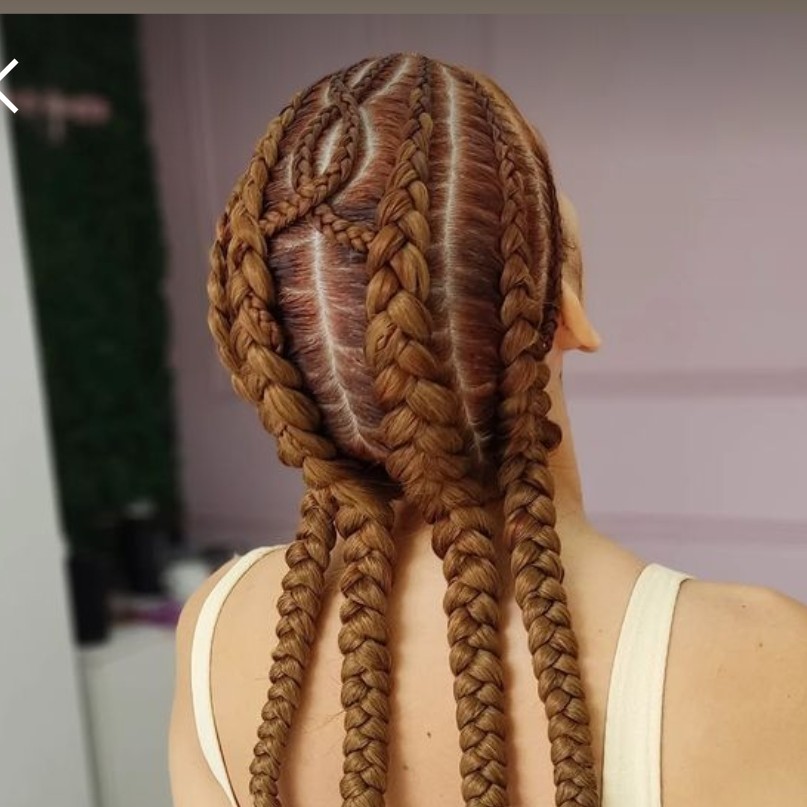 TRANÇA GHANNA COM EXTENCAO