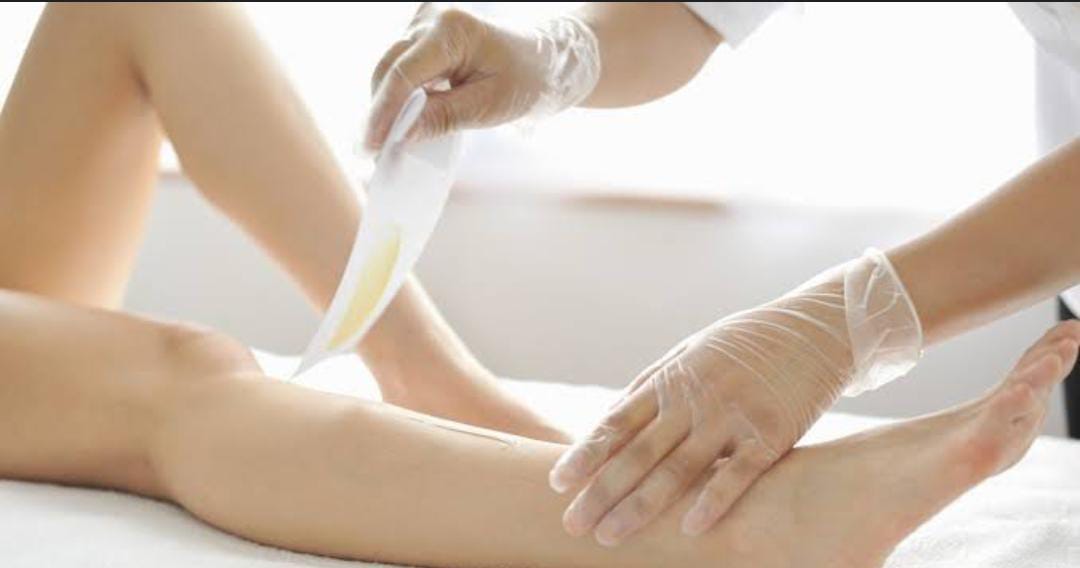 Depilação perna inteira