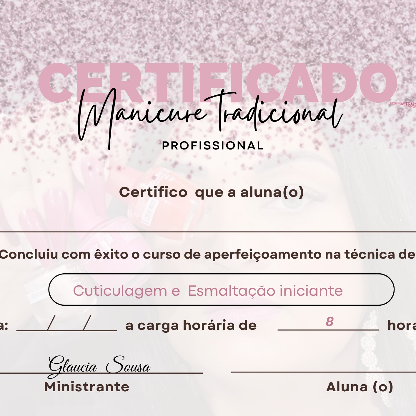 curso presencial manicure tradicional (iniciante ou aperfeiçoamento)