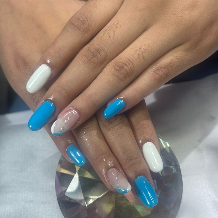 alongamento de unhas gel na tips