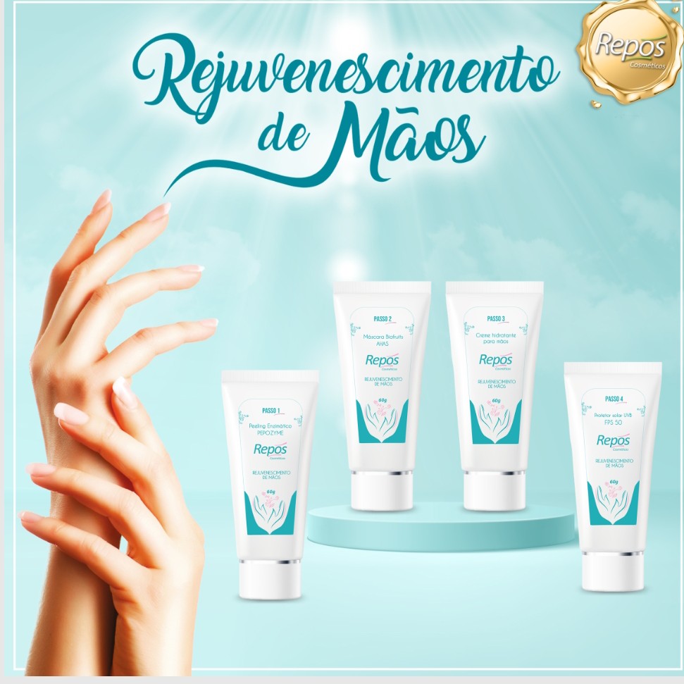 SPA rejuvenescimento de mãos(não inclui cutilagem e esmaltação)