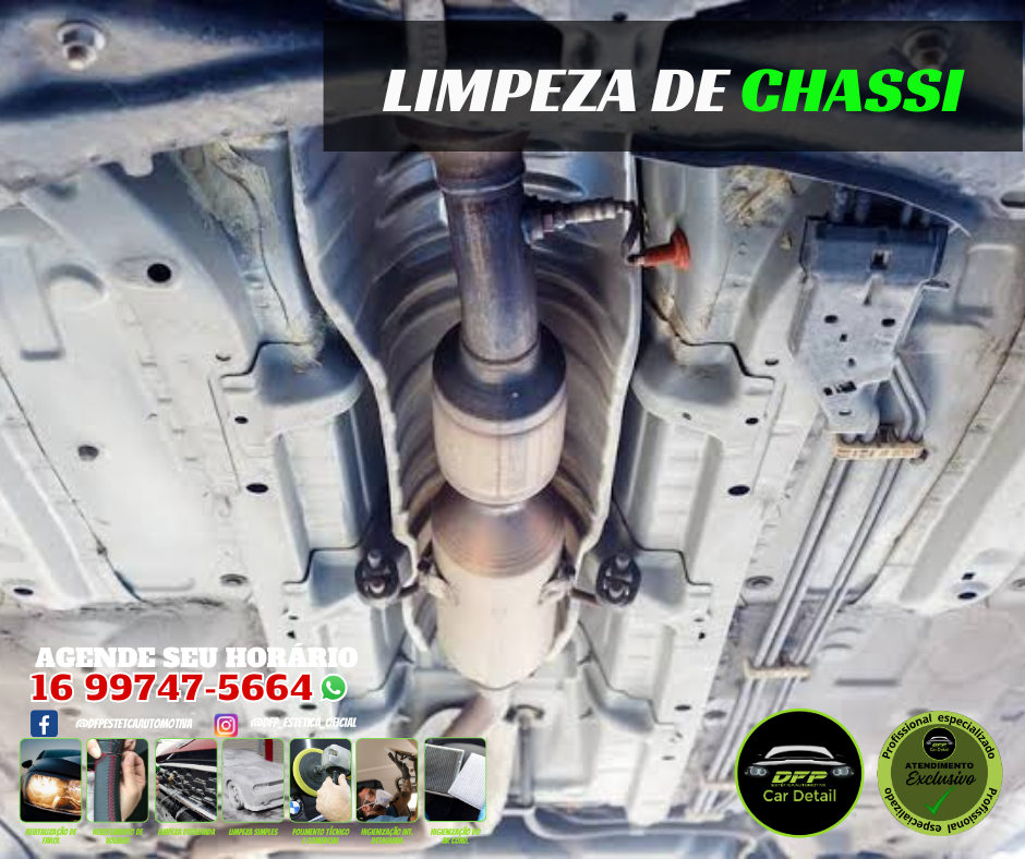 LIMPEZA DE CHASSI