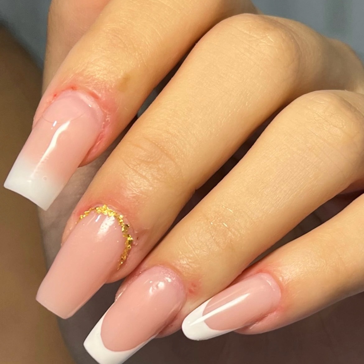 Unhas em Gel Tips