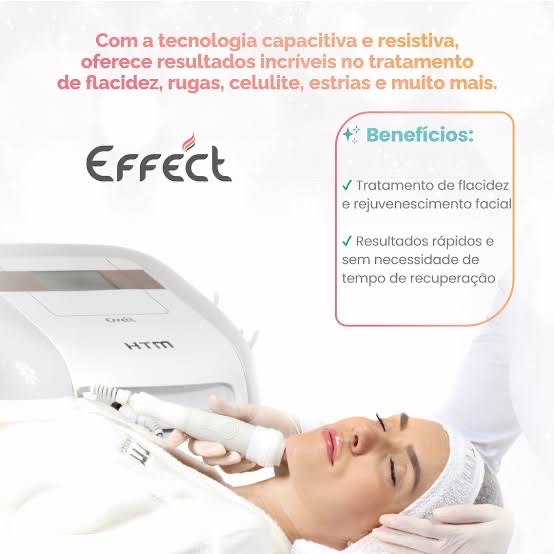 8 SESSÕES DE RADIOFREQUÊNCIA HTM EFFEX