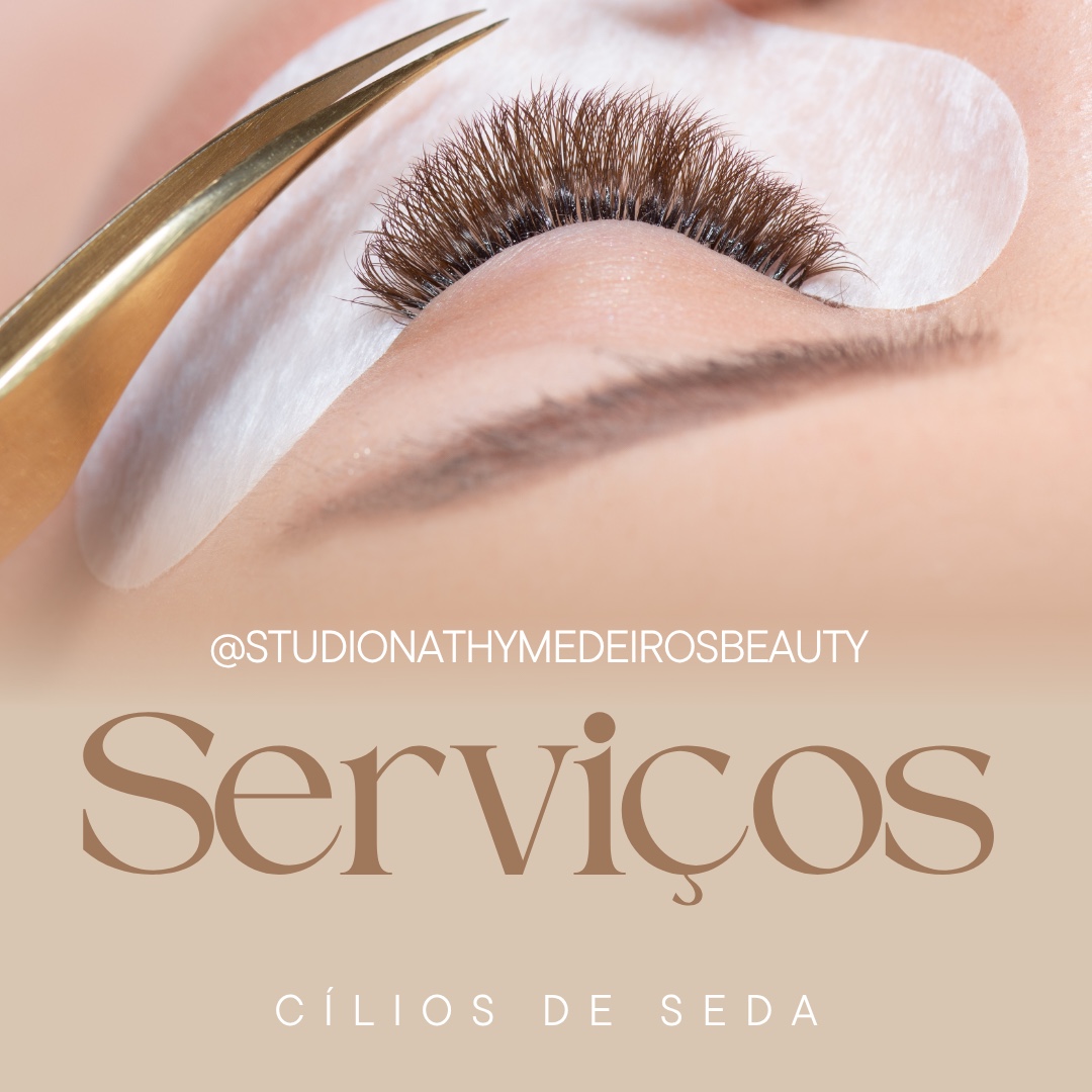 Cílios de seda