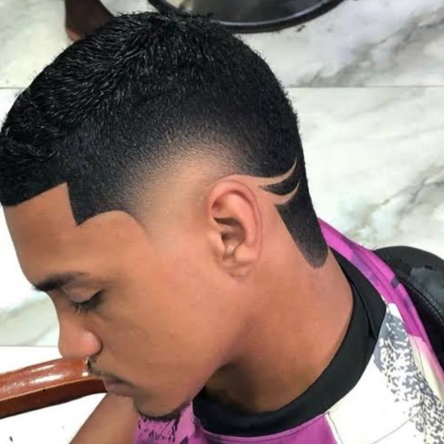 corte de cabelo +pigmentação Black