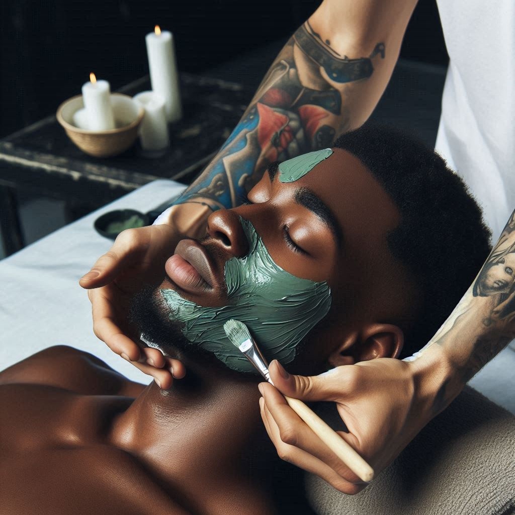 `Argiloterapia Facial (Limpeza, Esfoliação, Máscara de Argila e Hidratação)`