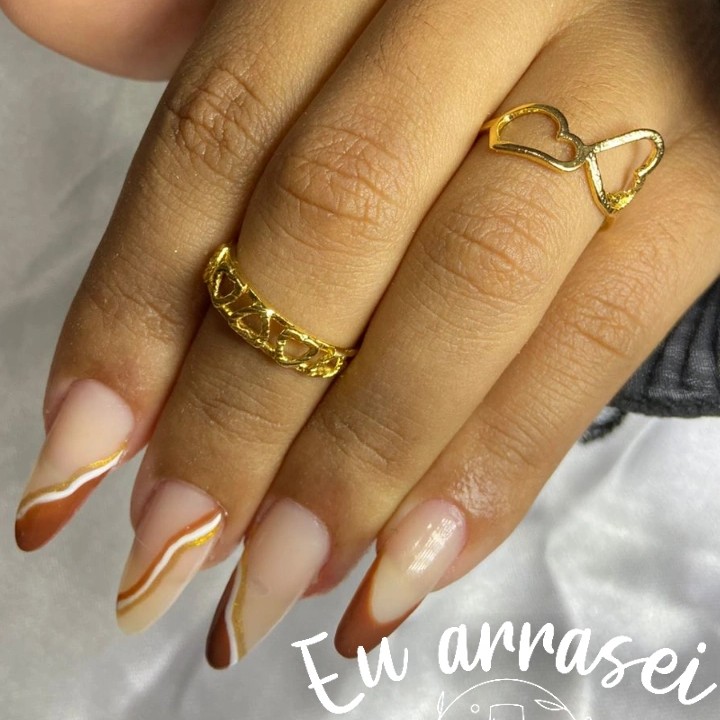 alongamento em fibra de vidro