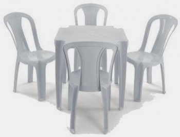 Jogo de mesa e cadeira