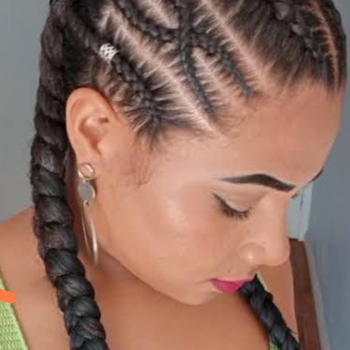 trança boxeadora detalhada ou de 4 trança