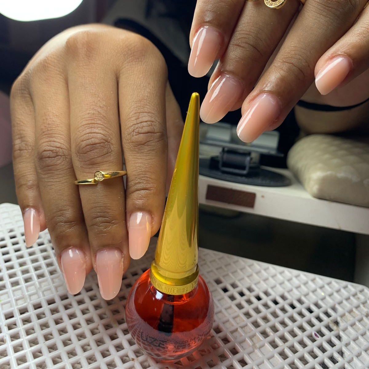 aplicação natural com cuticulagem