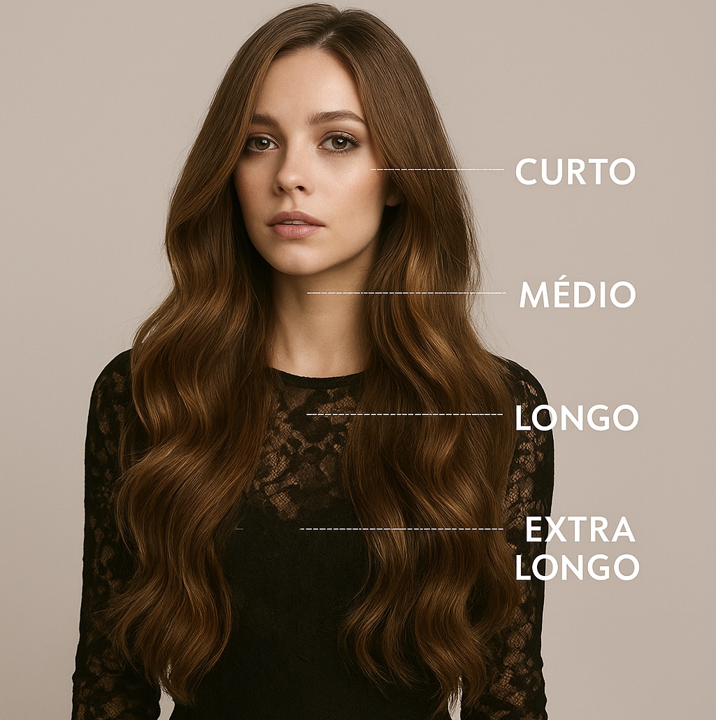 Escova cabelo médio com chapa ou babyliss