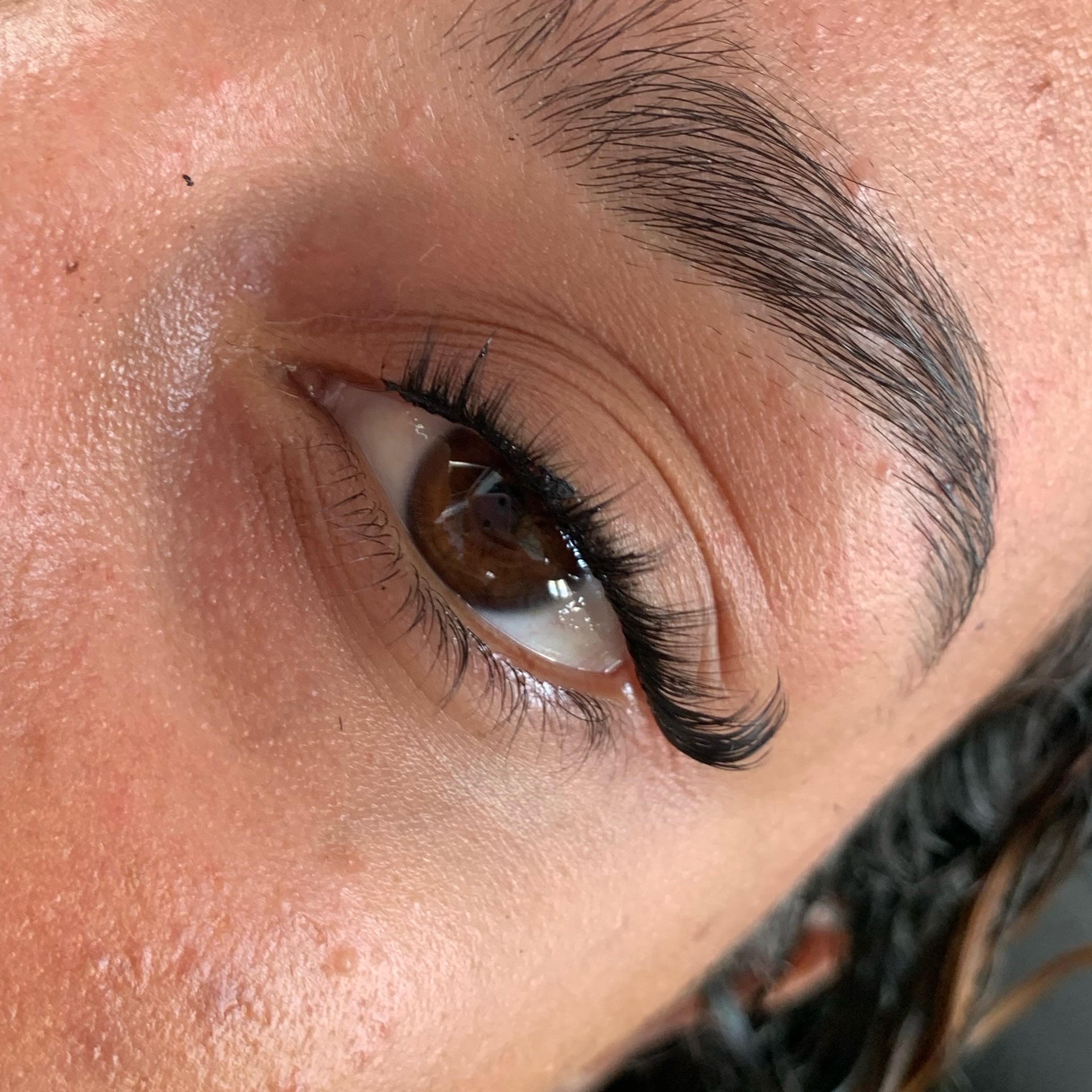 cílios tufo modelo wispy light