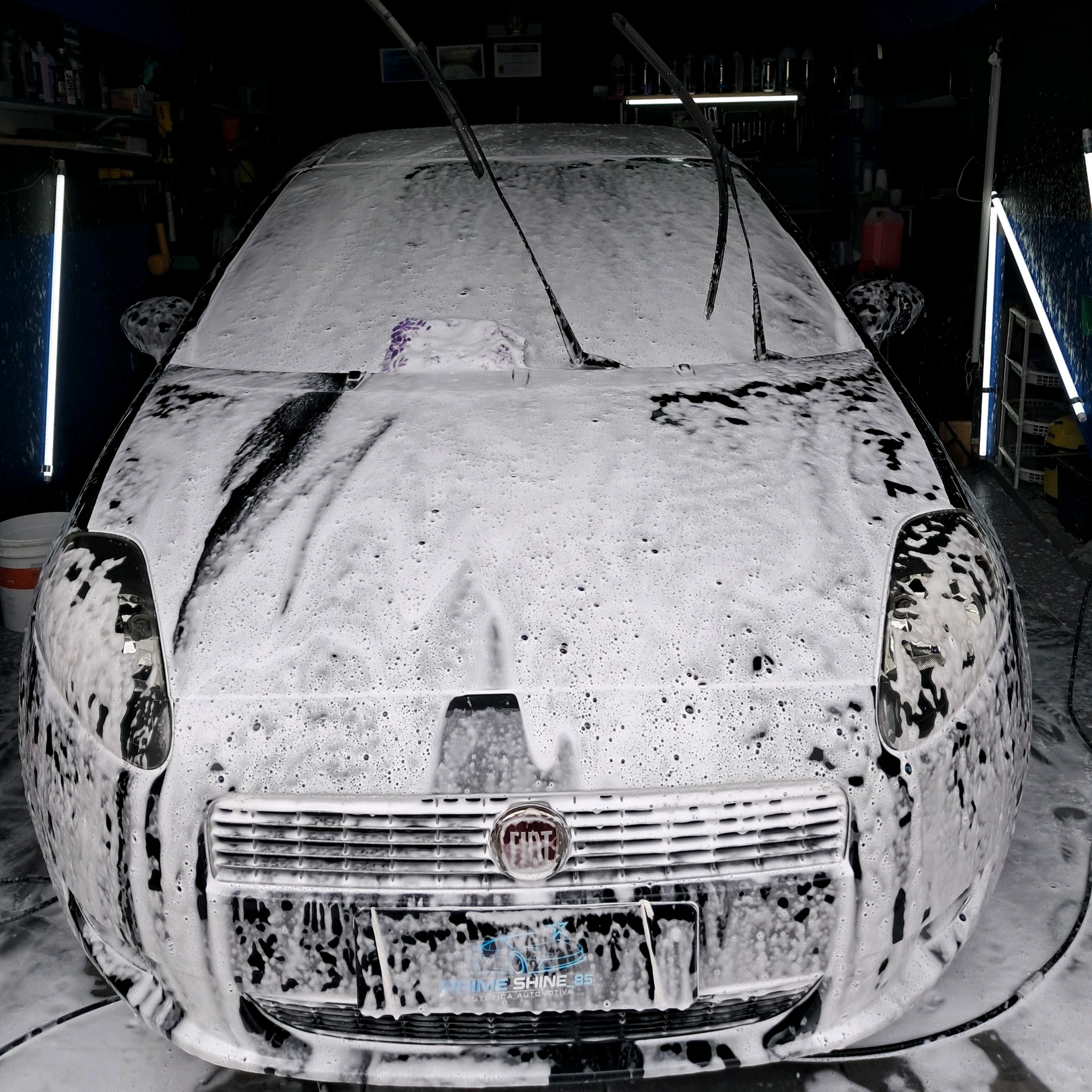 1 ° lavagem tradicional placa