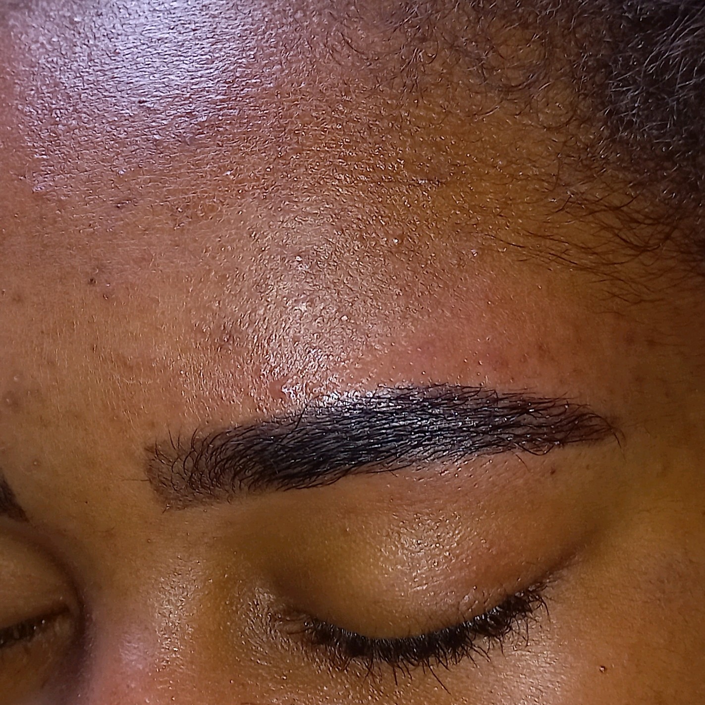 sombrancelha com henna