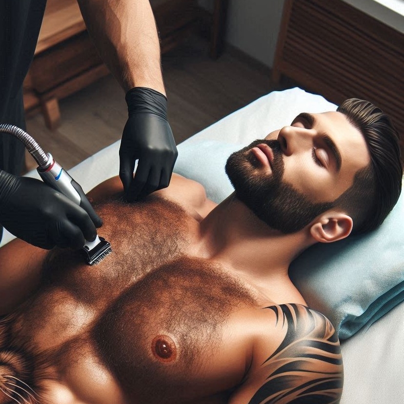 Depilação a Máquina - MEIA PERNA