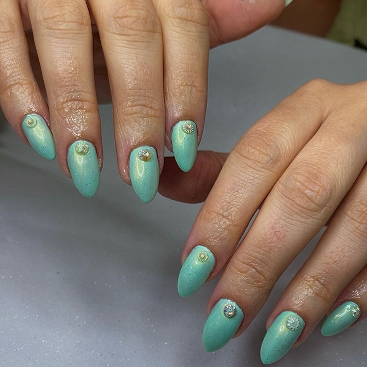 Banho de gel com esmaltação em gel