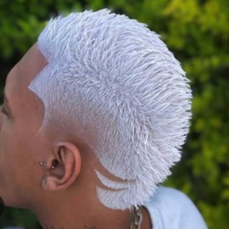 PLATINADO (nevou) + corte