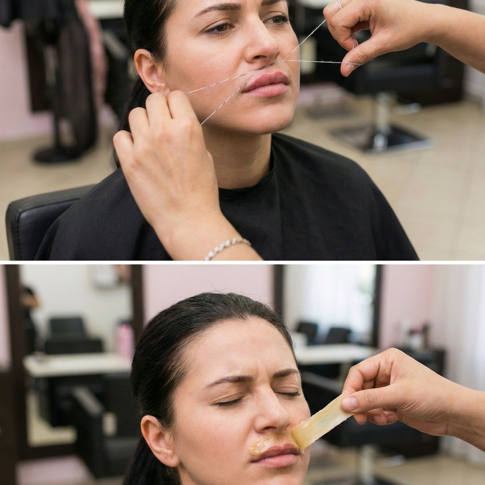 Buço (Cera ou Linha Egípcia)