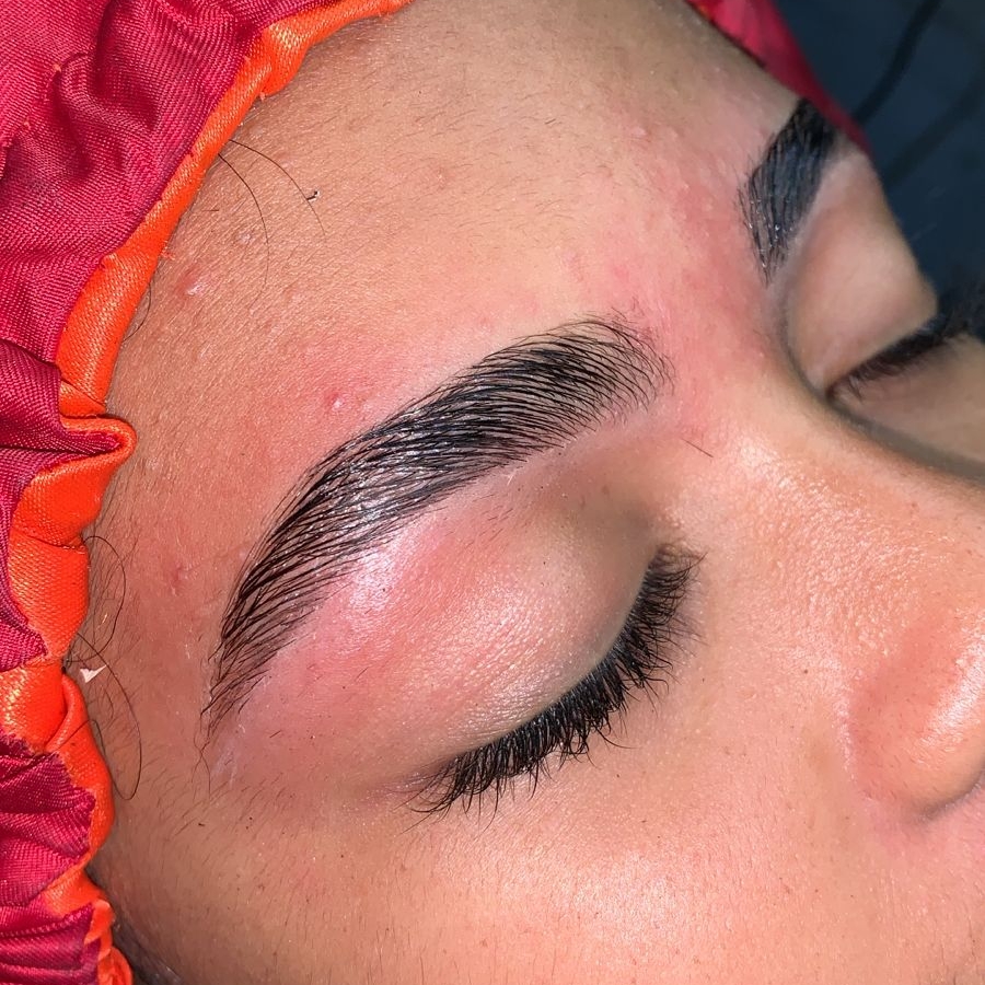 Brow lamination
