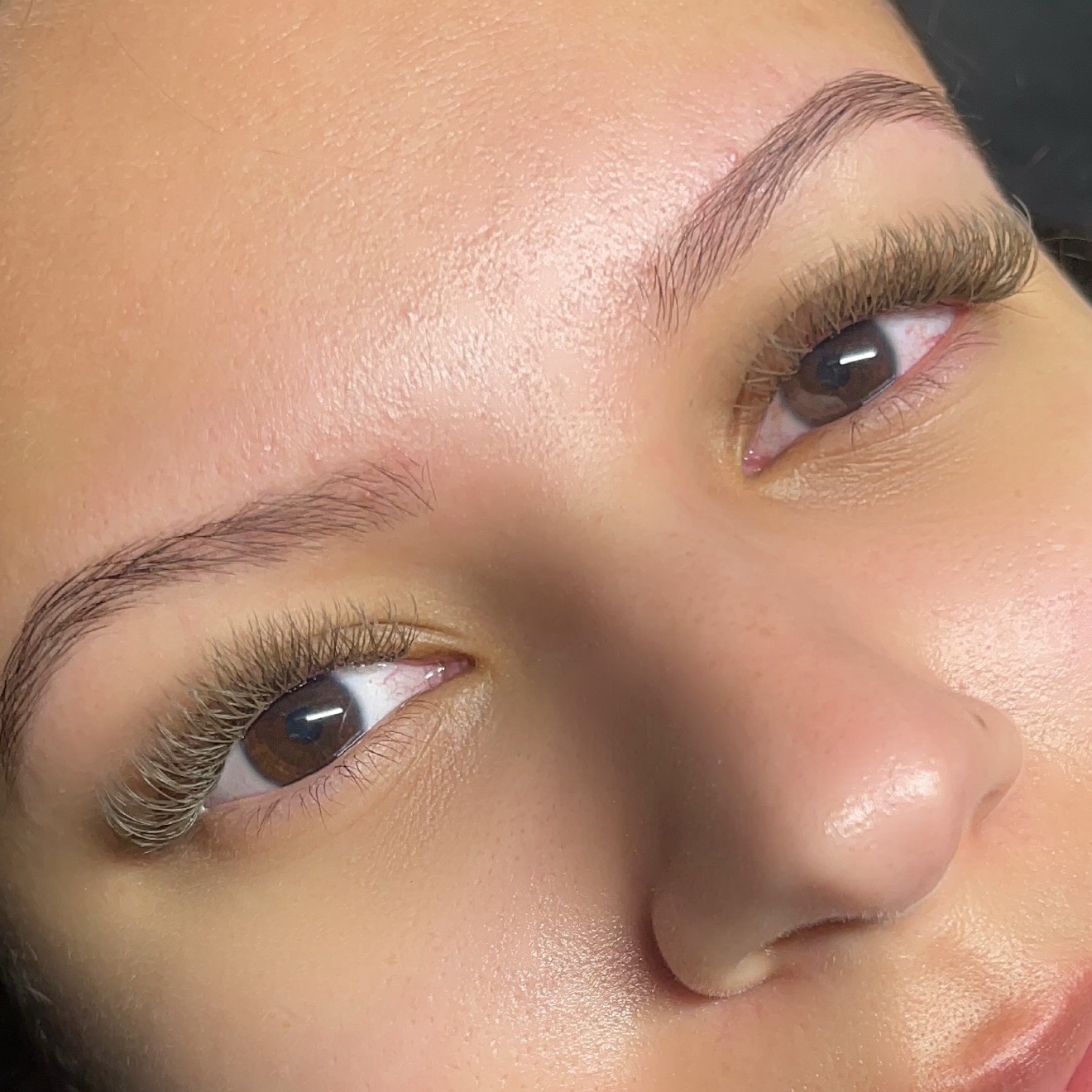 Extensão de cílios VOLUME BROWN