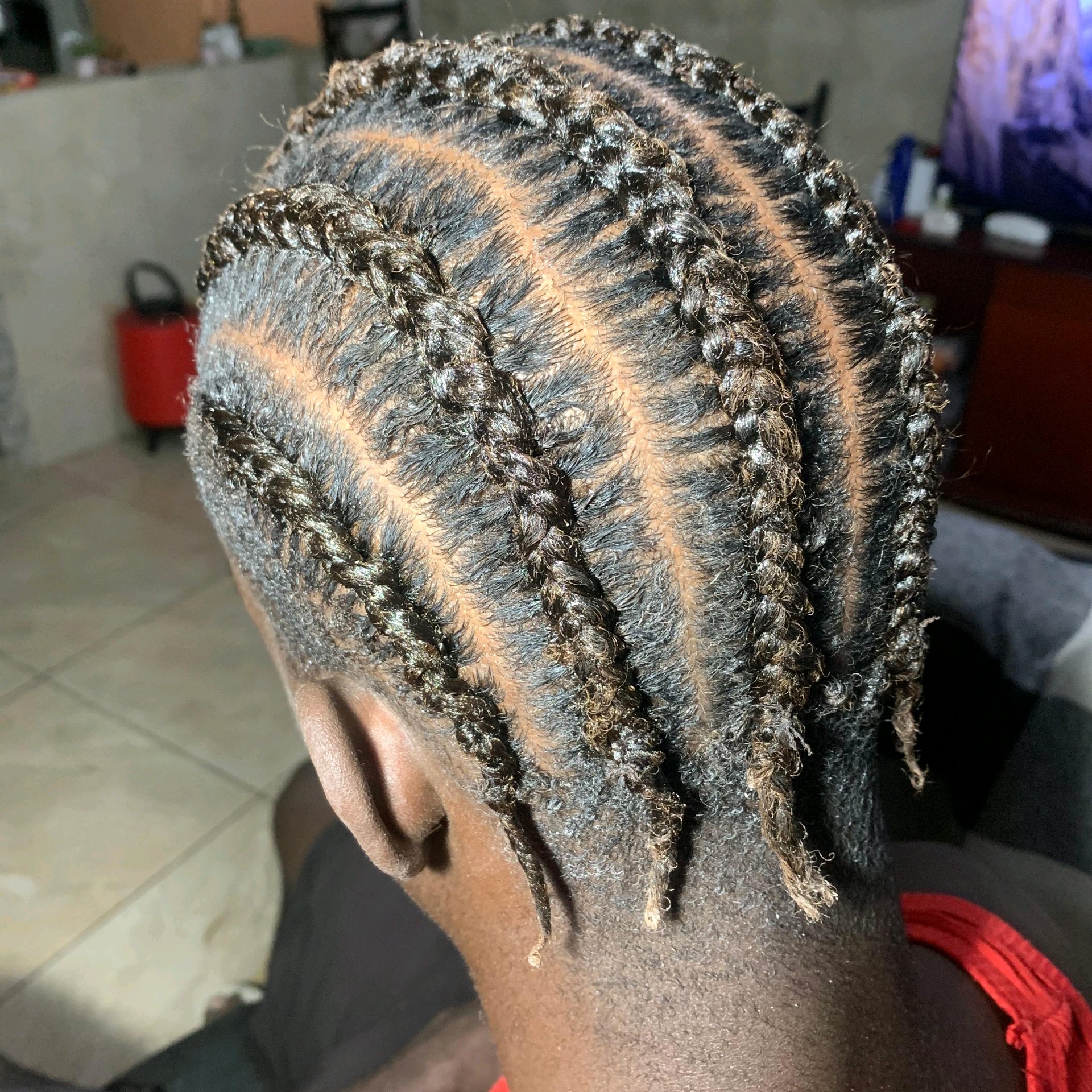 Tranca nagô Masculina