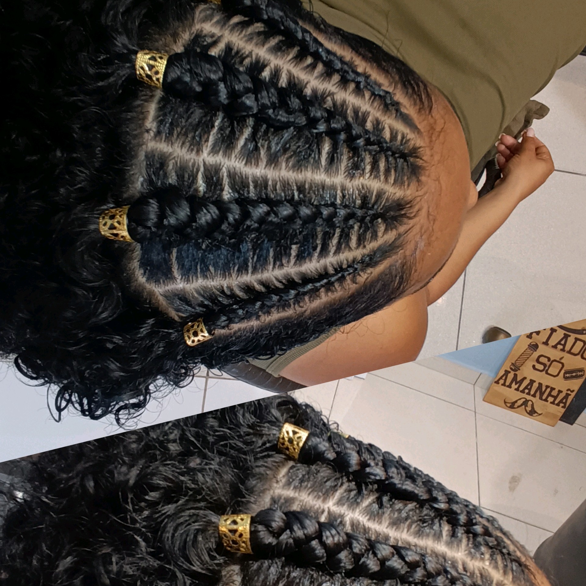 Trança nagô básica