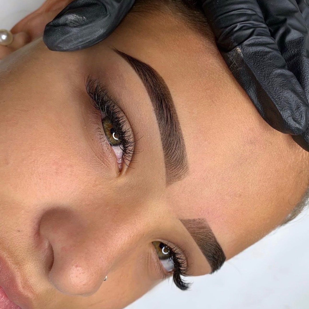 design com Henna ou tintura