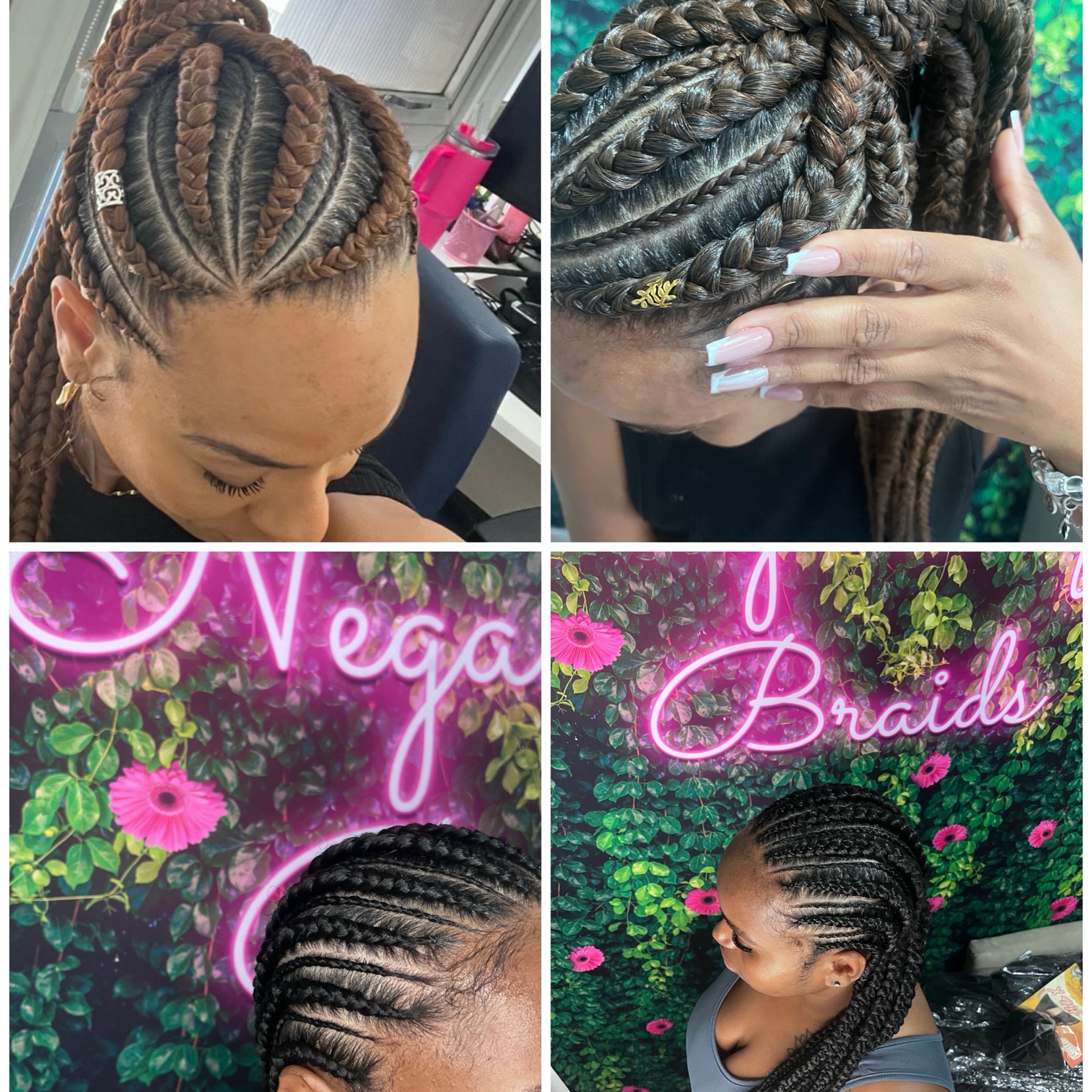 pacote mensal 2 tranças