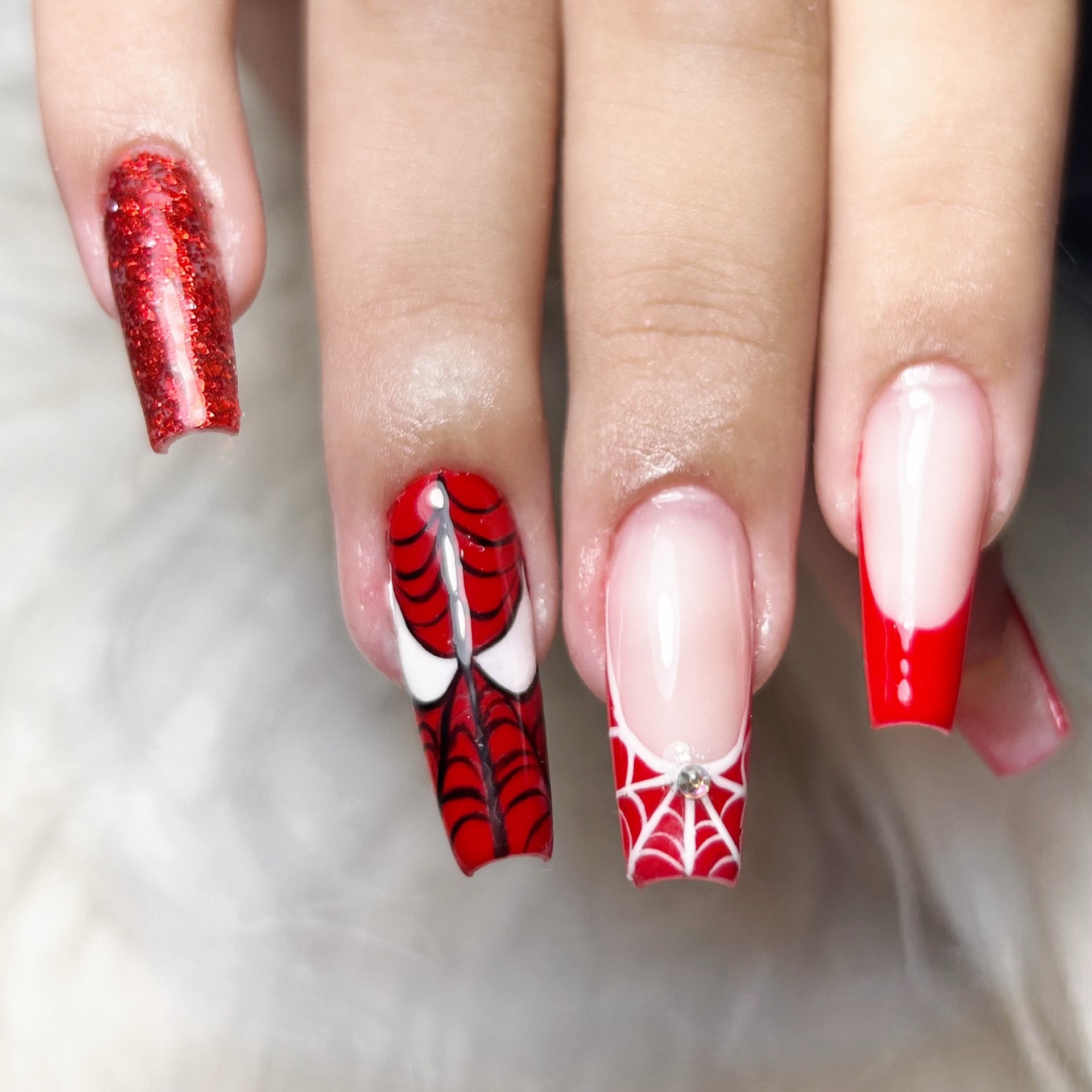 unhas decoradas filha única