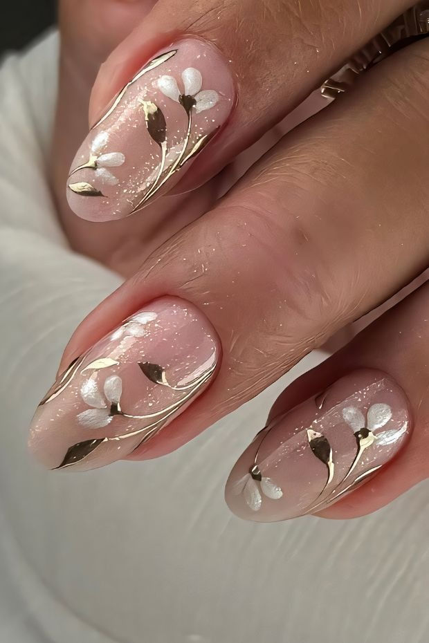 Decoração floral (o par)