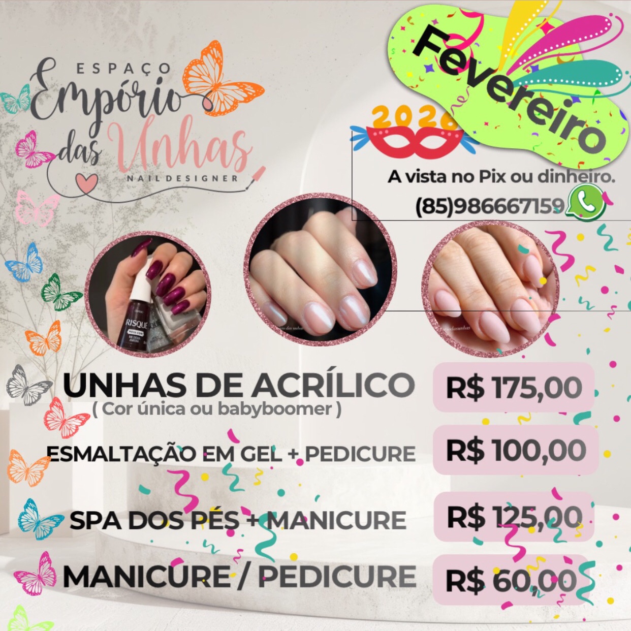 SPA DOS PÉS C MANICURE FEVEREIRO