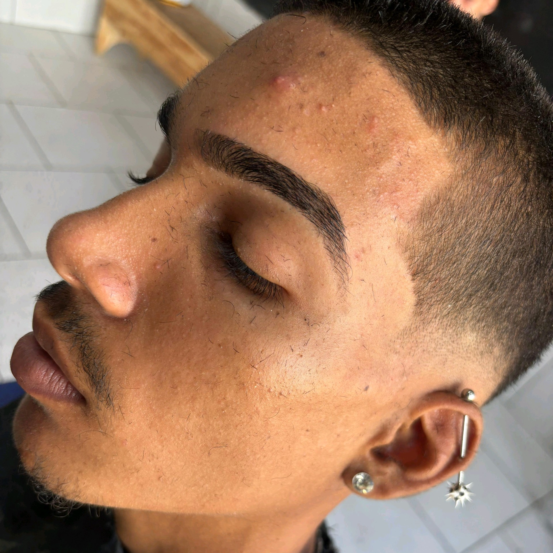 design de sobrancelha