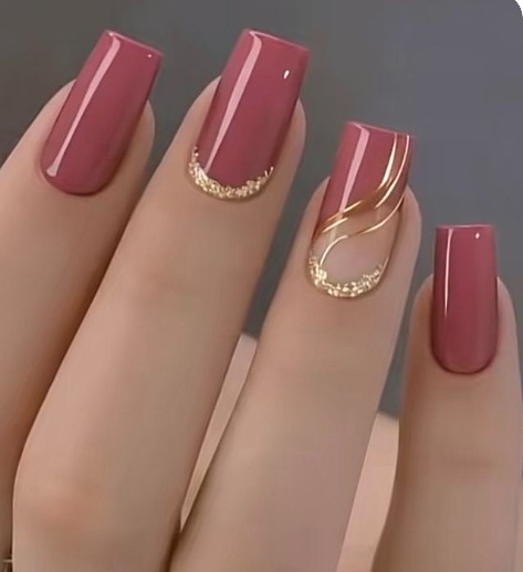 Alongamento com Molde F1