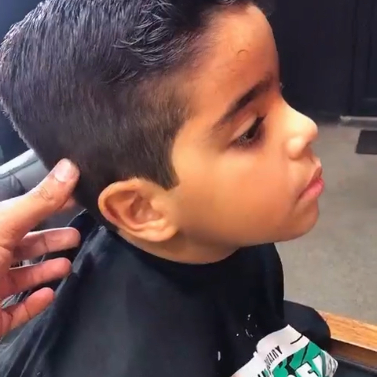 corte todo na tesoura