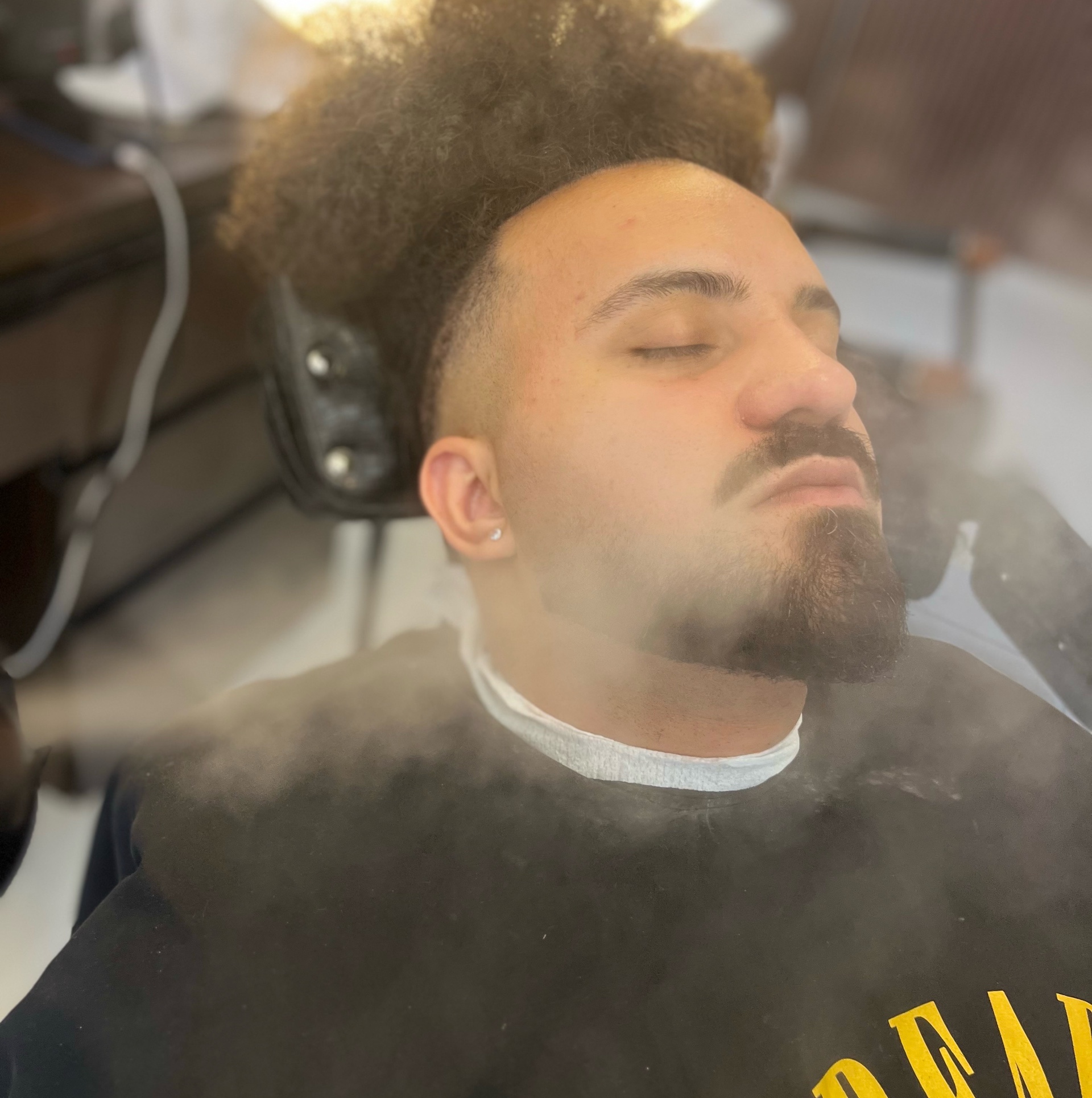 Combo cabelo e barbaterapia com vaporizador ozônio