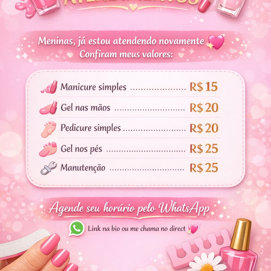 pedicure esmaltação em gel no pé