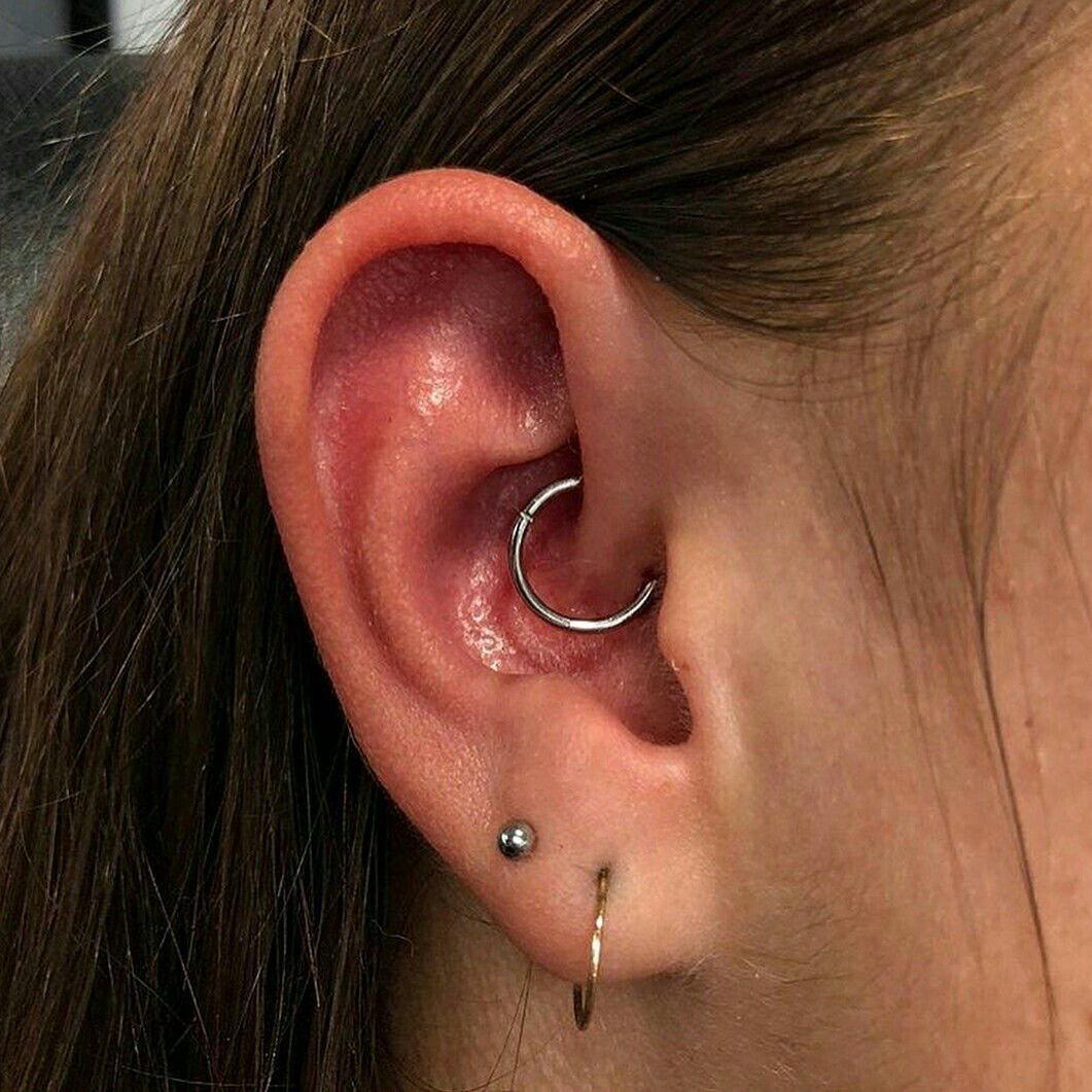 Daith (joia em aço cirúrgico)