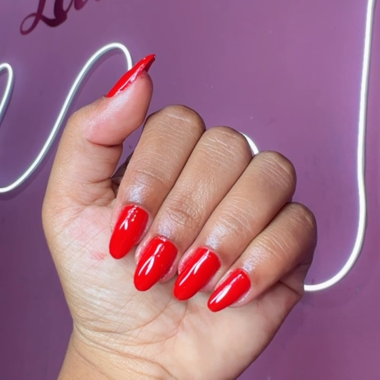 manutenção gel na tips