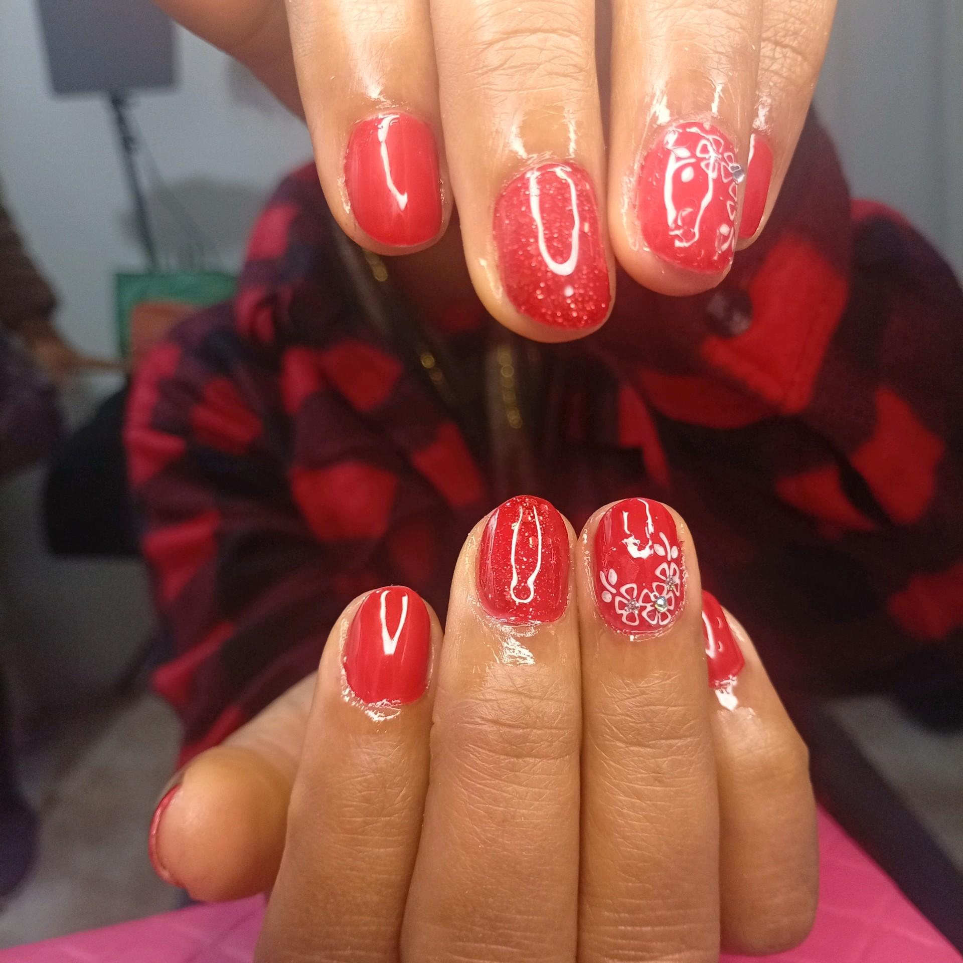 Esmaltação em gel mão