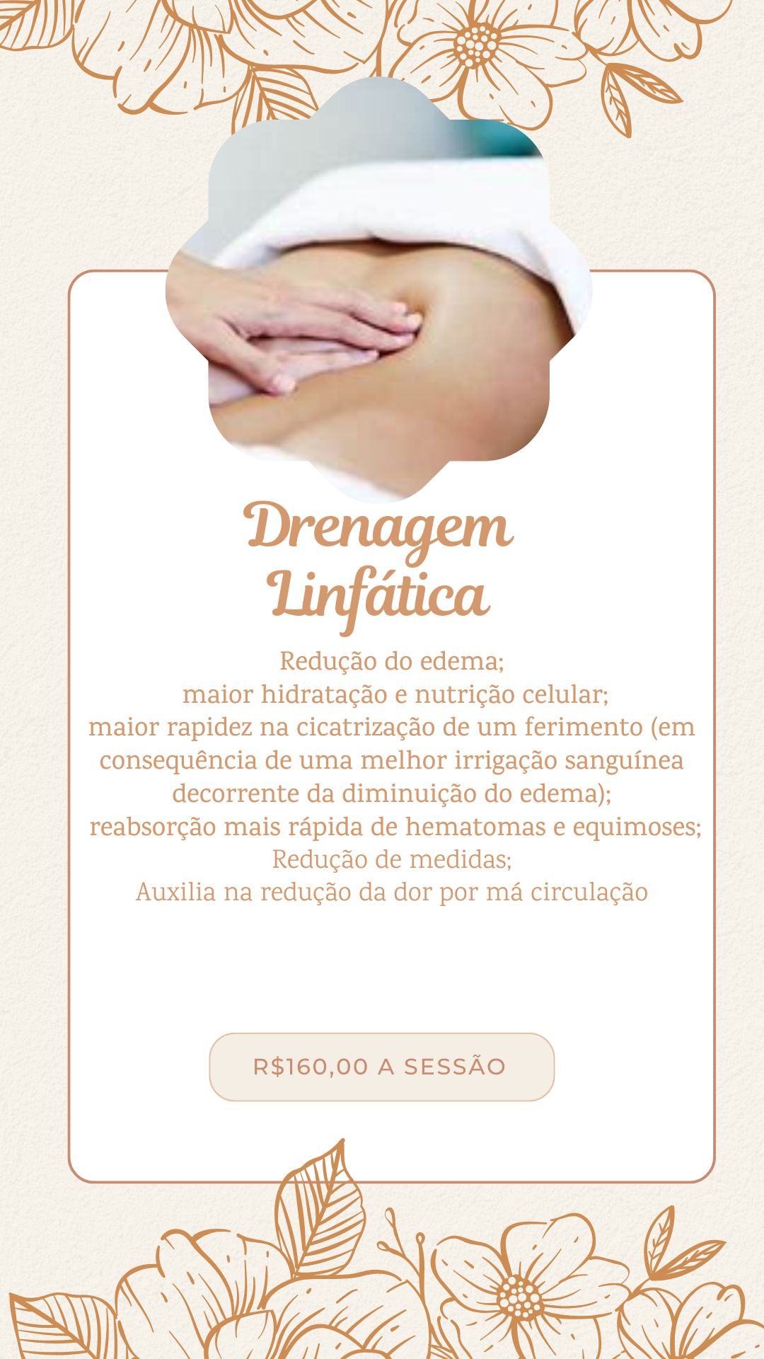 Drenagem linfática manual