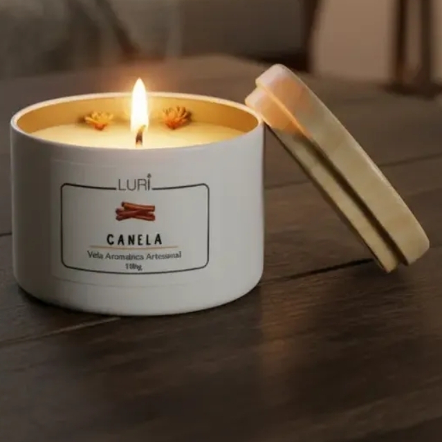 Velas vegetal aromáticas LURI 100GR
