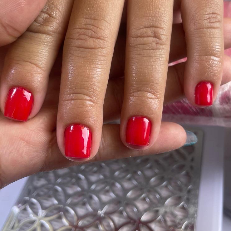 esmaltação em gel