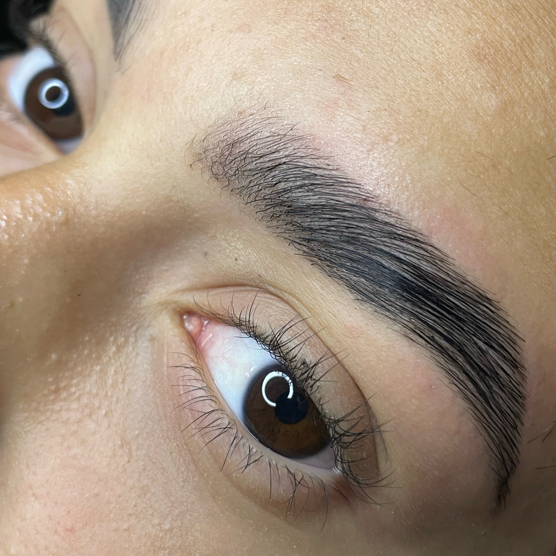 BROW LAMINATION COM HENNA