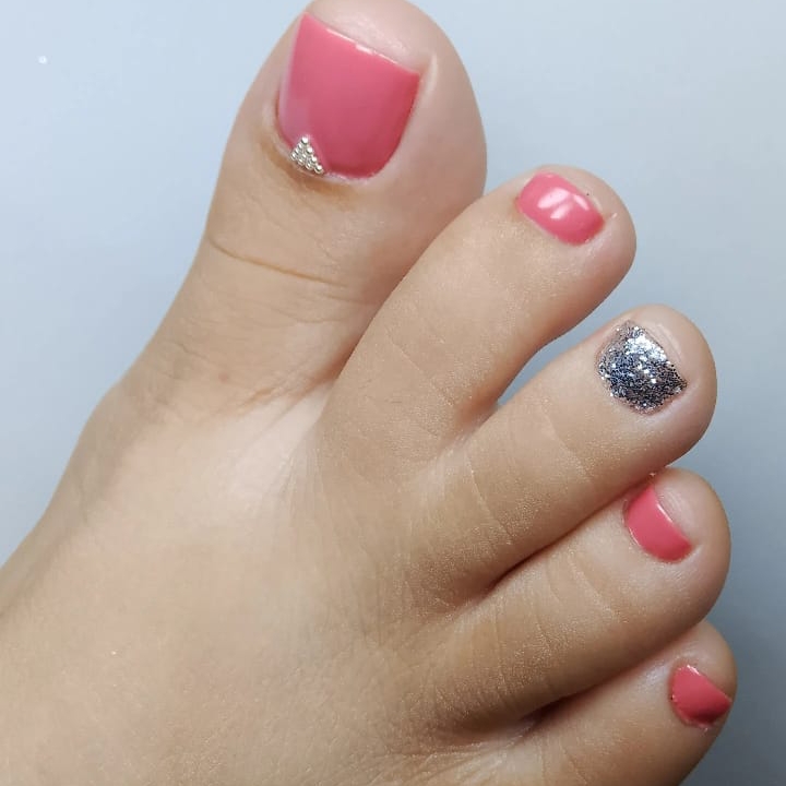 Esmaltação em gel (pés)