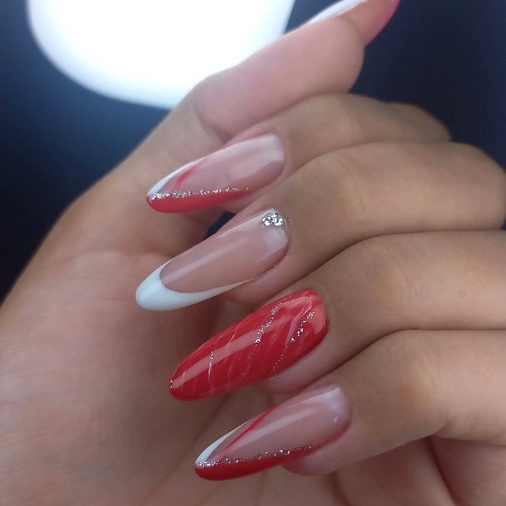 aplicação (gel tips)