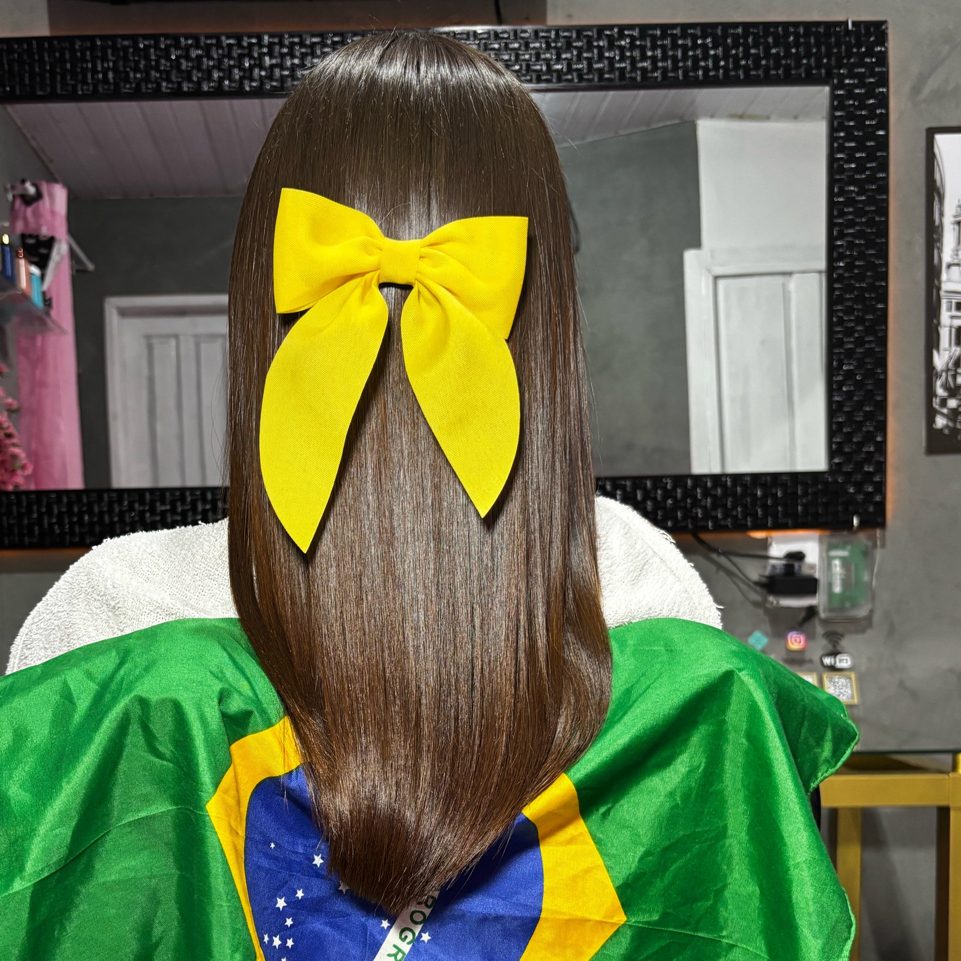 Alisamento natural - retoque