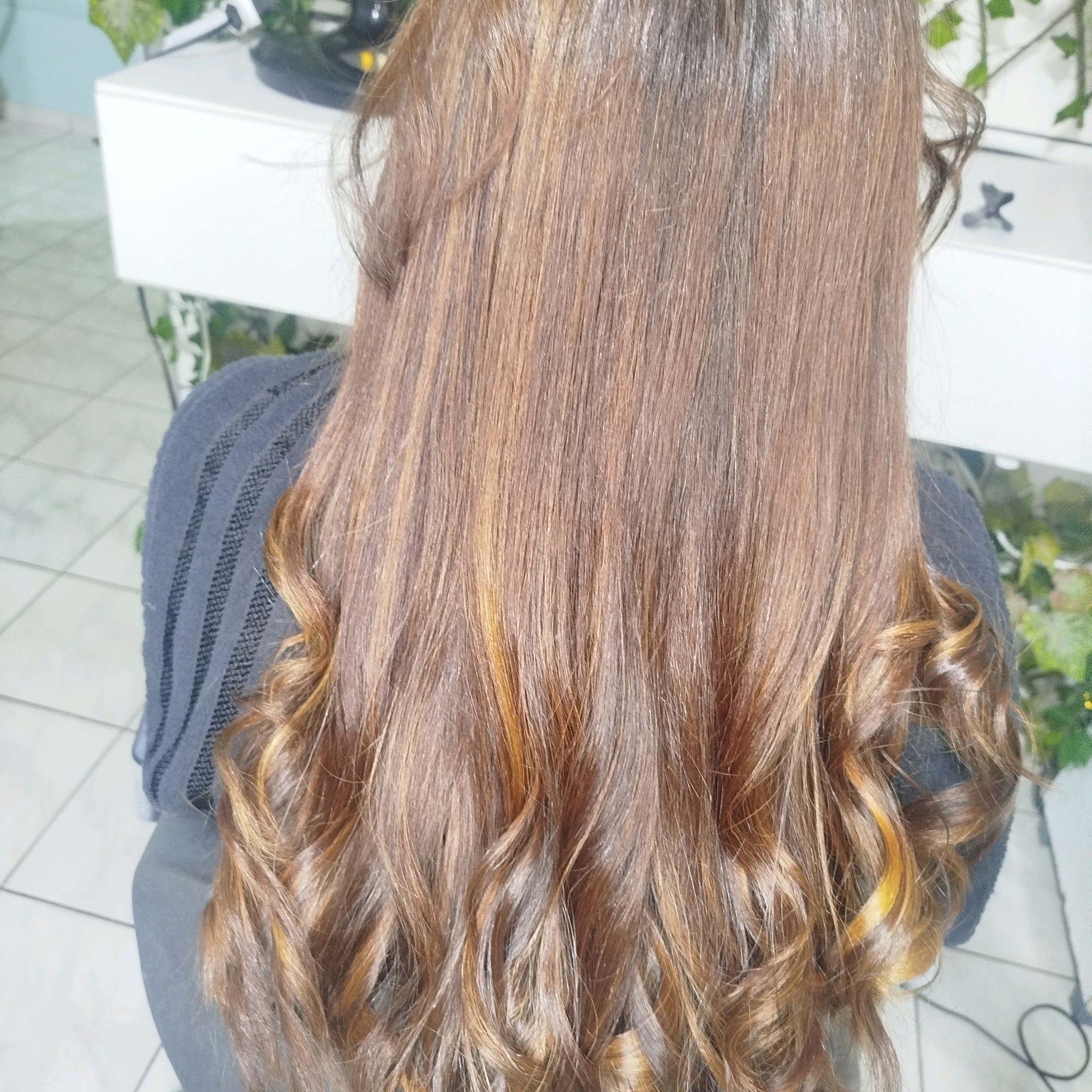Hidratação com escova