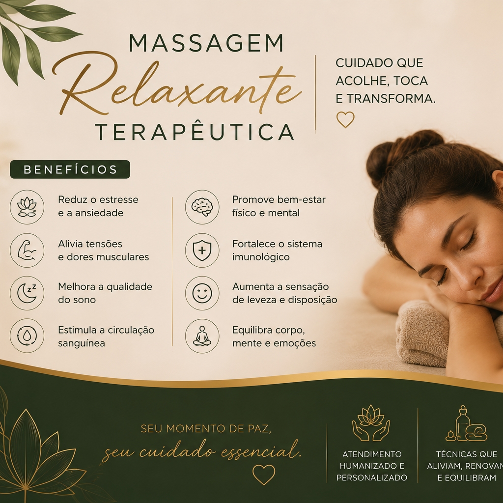 Massagem relaxante