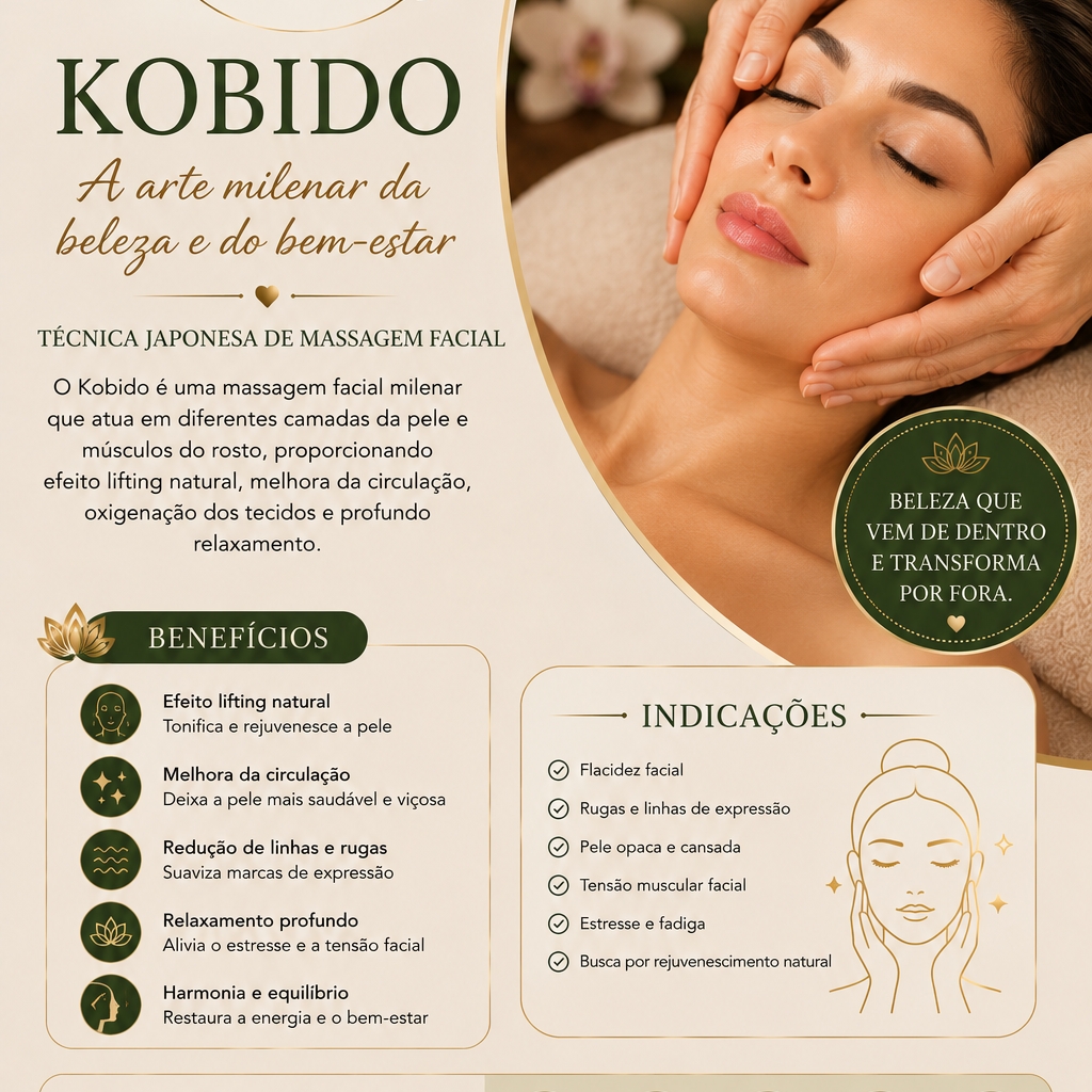 kobido  (lifhiting  oriental massagem)